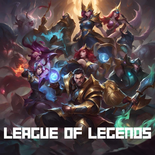 League of legends characters assembled
